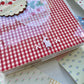NEW! CCXX Studio - Strawberry | Colored Inner Pages | 128p Bound Notebook | EVA Cover | Journaling Accessory