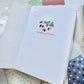 NEW! CCXX Studio - Strawberry | Colored Inner Pages | 128p Bound Notebook | EVA Cover | Journaling Accessory