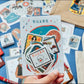 NEW! La Dolce Vita - Aiya Bungu Stationery store 10th Anniversary Sticker Set 24 Sheets | 24pcs Stickers