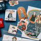 NEW! La Dolce Vita - Aiya Bungu Stationery store 10th Anniversary Sticker Set 24 Sheets | 24pcs Stickers