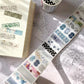 REPRINT!! Pion - Piece by Piece | 5cm Washi Tape | Pre-cut | Release Paper