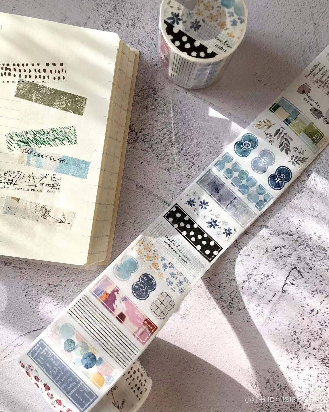 REPRINT!! Pion - Piece by Piece | 5cm Washi Tape | Pre-cut | Release Paper