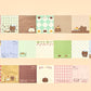 NEW! CCXX Studio - Spring Letter from Bear | Tear-Off | 5cm Paper Tape | Release Paper | 5M