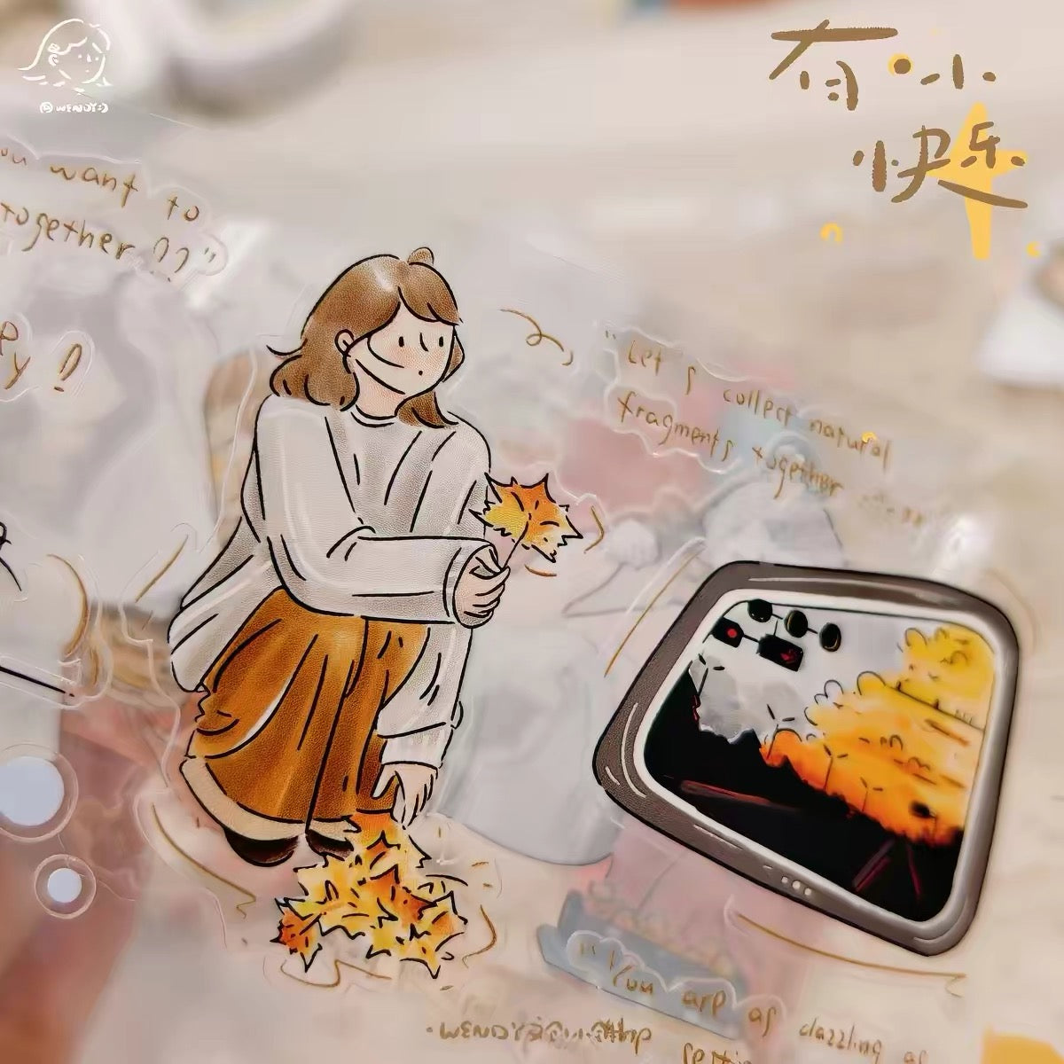NEW! Wendy - Little Joys | Kiss-cut | 6cm Tape | Release Paper | 5M