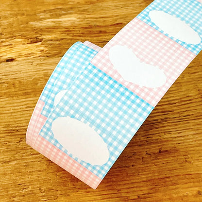 NEW! Hairmo X 63penhouse - Grid | Label Sticker Tape | Release Paper