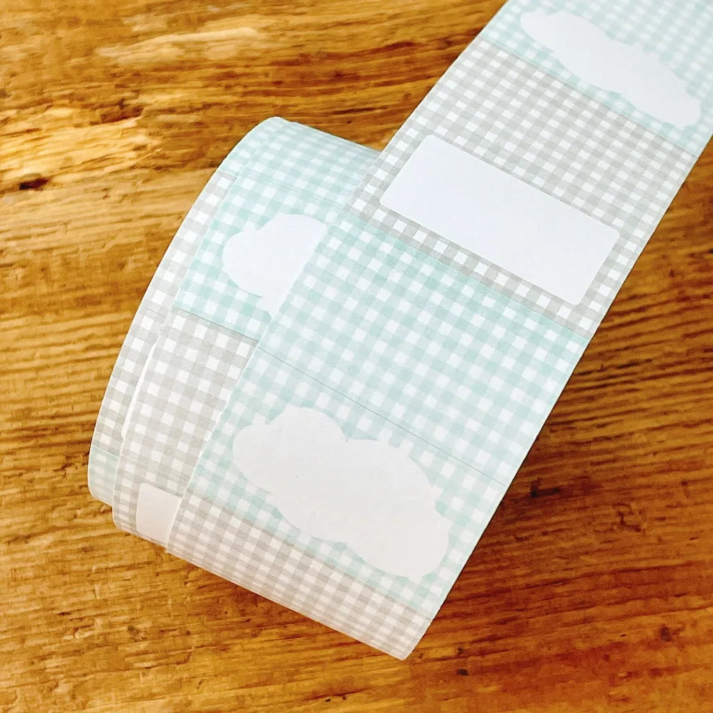 NEW! Hairmo X 63penhouse - Grid | Label Sticker Tape | Release Paper