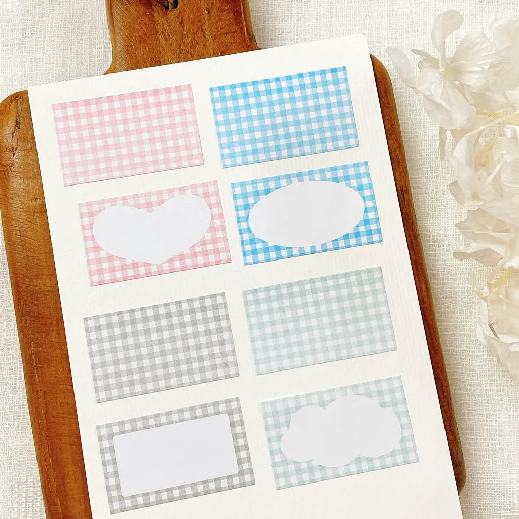 NEW! Hairmo X 63penhouse - Grid | Label Sticker Tape | Release Paper