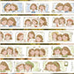 NEW! Wendy - Friends | Kiss-cut | 4cm Washi Tape | Release Paper | 5M