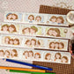 NEW! Wendy - Friends | Kiss-cut | 4cm Washi Tape | Release Paper | 5M