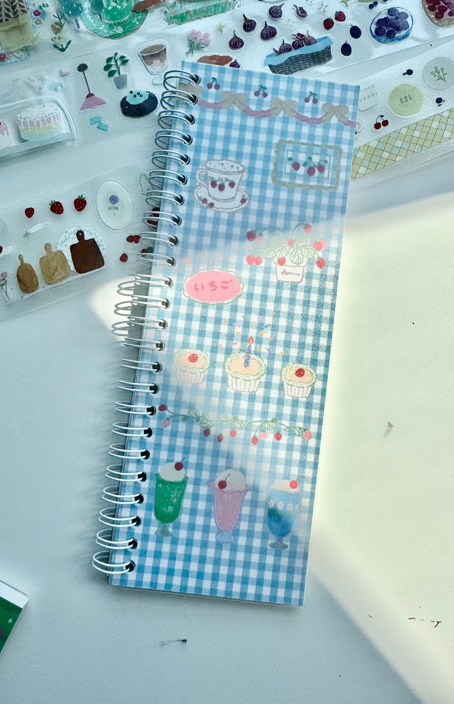 NEW! CCXX Studio - Strawberry | Release Paper Book | TN Size | 40 Pages | Journaling Accessories