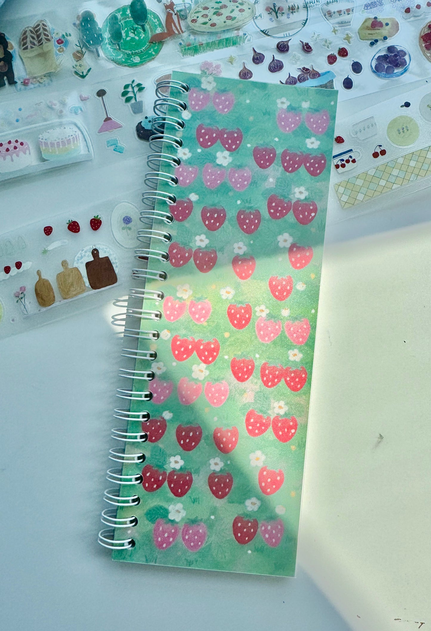 NEW! CCXX Studio - Strawberry | Release Paper Book | TN Size | 40 Pages | Journaling Accessories