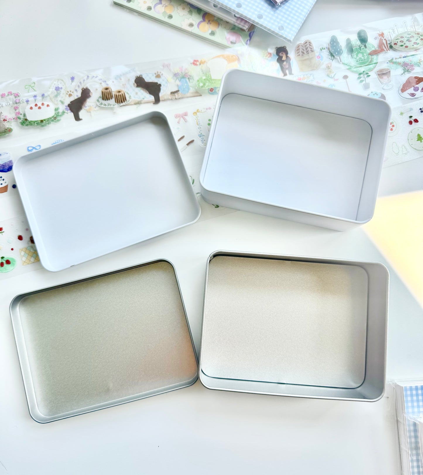 NEW! CCXX Studio - Strawberry | Tin Box | Organizer |  Desk Decor | box only