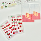 NEW! CCXX Studio - Strawberry | Acrylic Card with Holes | M5/A7 Divider Page | Journal Accessories