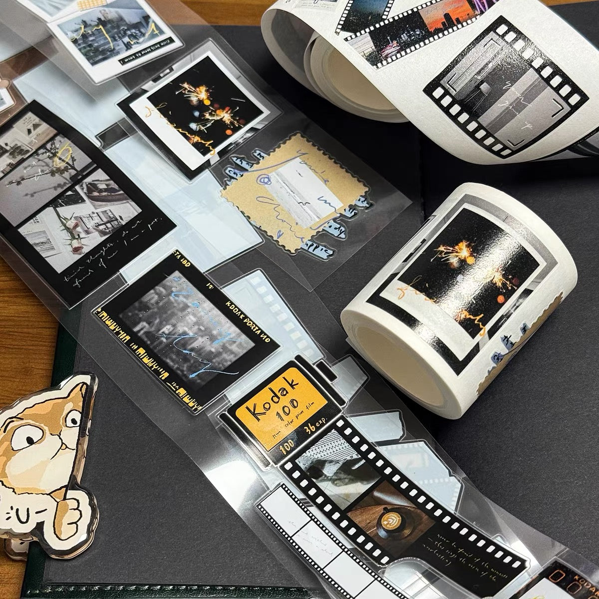 NEW! Waiting (Dengdeng) Studio - Fragments of Time | Kiss-cut | 5cm Tape | Release Paper | 5M