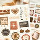 Breezy Studio - 520% Love Cocoa| 2 Sheets | Rub On Sticker
