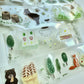 NEW! CCXX Studio - Forest Bread | Kiss-cut | 3.5cm PET Tape | Release Paper | 5.4M