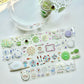 NEW! CCXX Studio - Garden Tableware | Kiss-cut | 4cm PET Tape | Release Paper | 5M