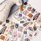 NEW! Waiting (Dengdeng) Studio - Bag Collection | Kiss-cut | 5cm PET Tape | Release Paper | 5M