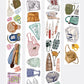 NEW! Waiting (Dengdeng) Studio - Bag Collection | Kiss-cut | 5cm PET Tape | Release Paper | 5M