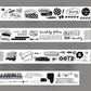 NEW! Waiting (Dengdeng) Studio - Shades of Grey | Kiss-cut | 4cm PET Tape | Release Paper | 5M