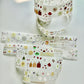 NEW! CCXX Studio - Forest Tableware | Kiss-cut | 4.5cm PET Tape | Release Paper | 5M
