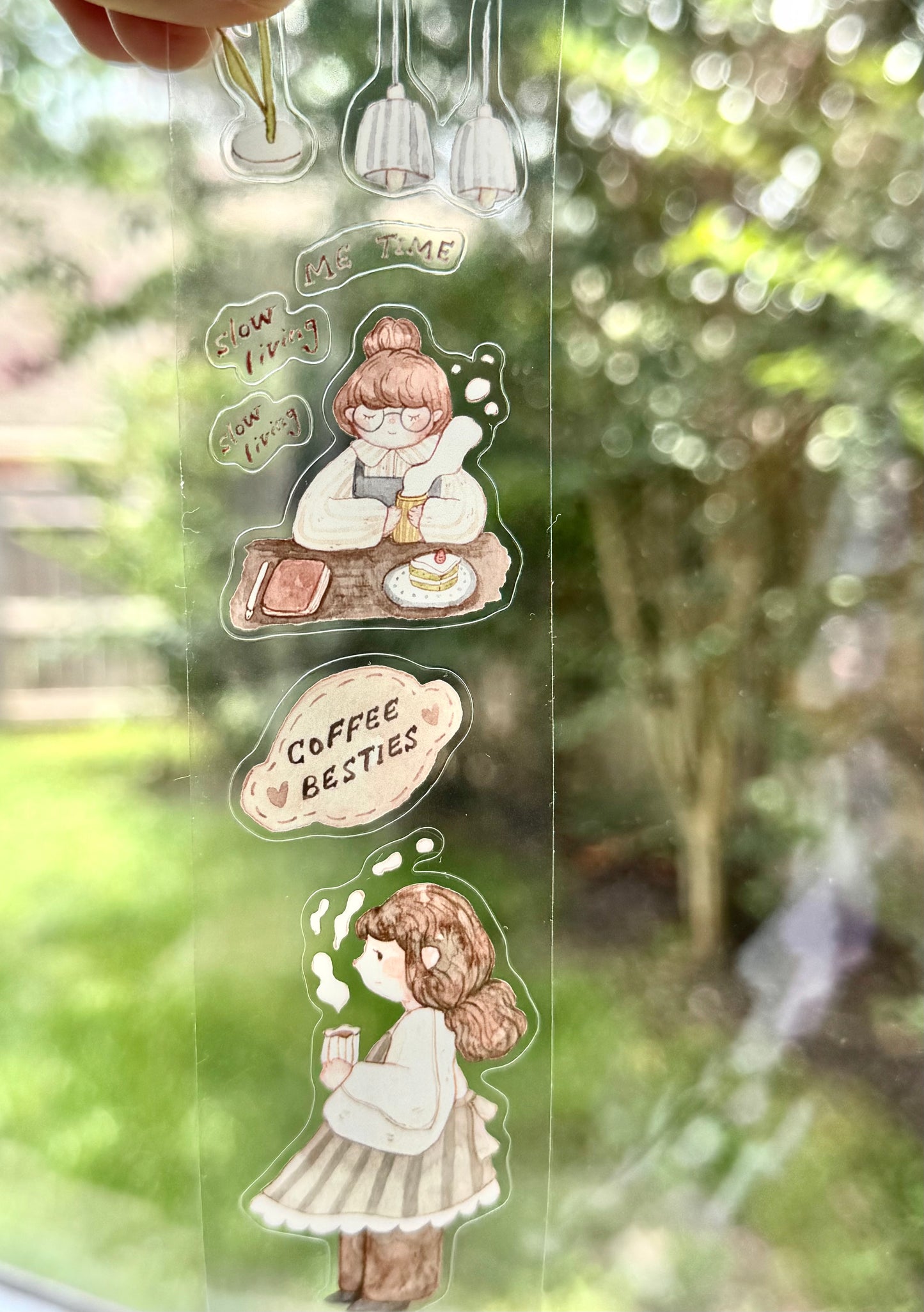 NEW! Sho Little Happiness - Coffee Days | Kiss-cut | 4cm PET Tape | Release Paper | 5M