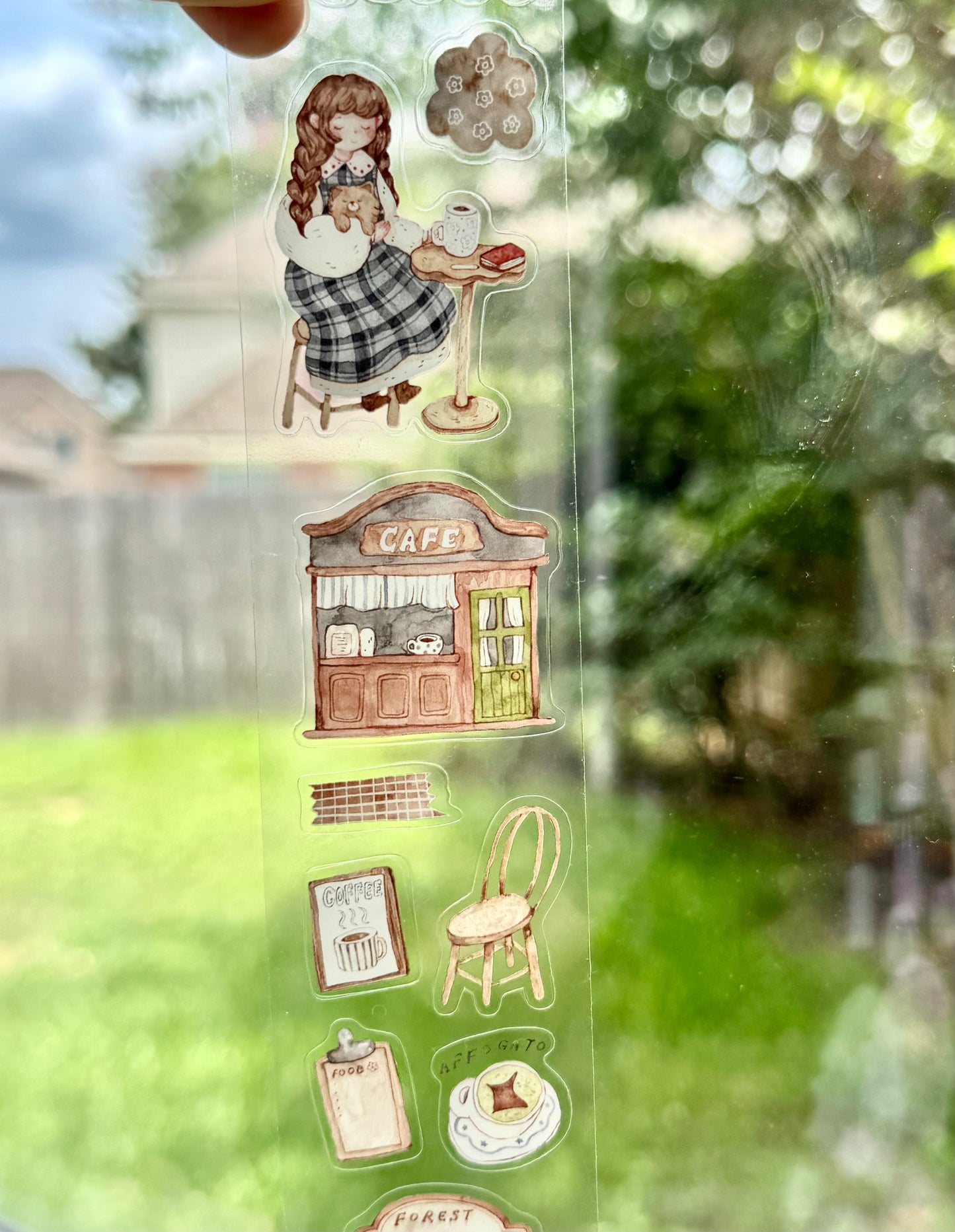NEW! Sho Little Happiness - Coffee Days | Kiss-cut | 4cm PET Tape | Release Paper | 5M