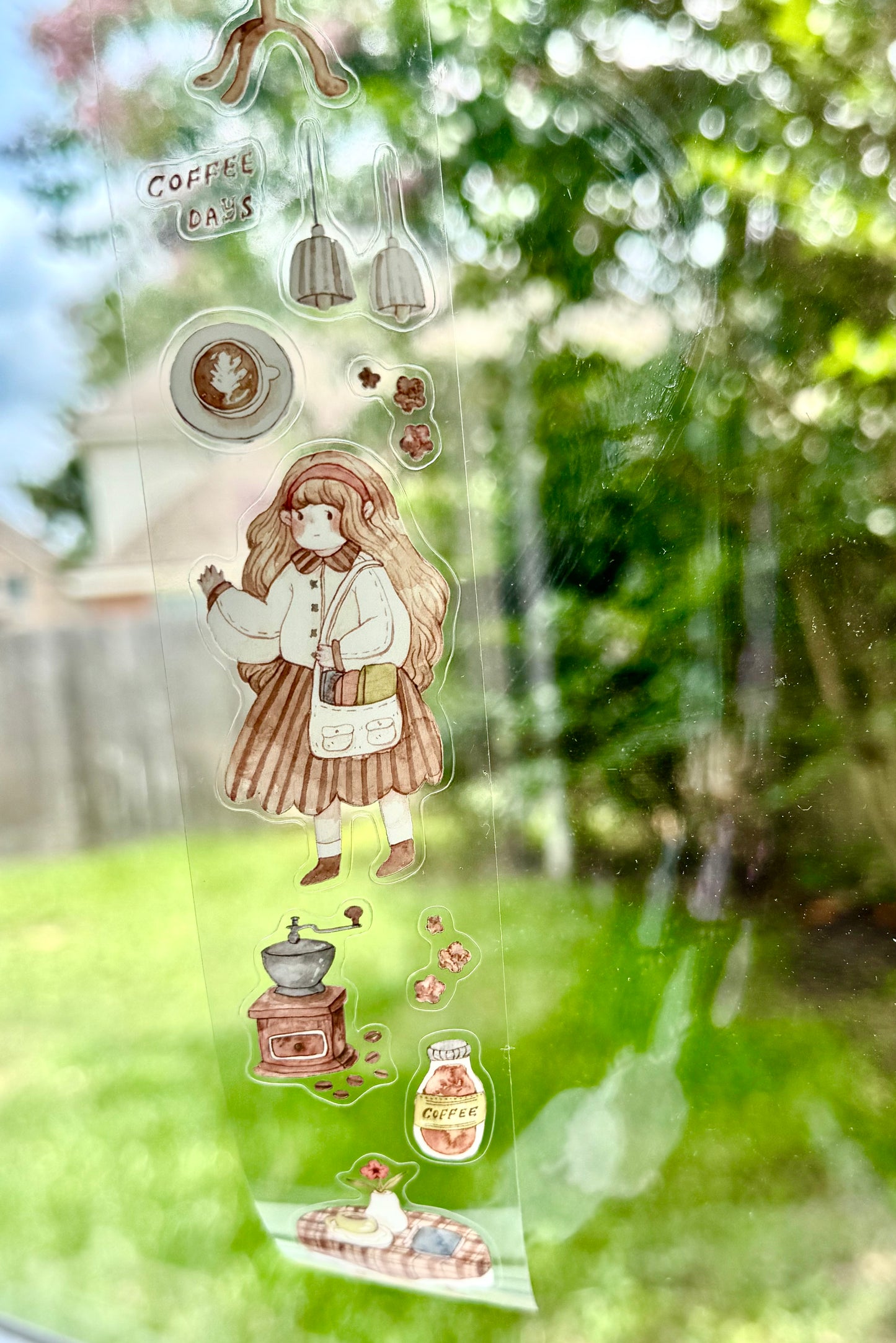 NEW! Sho Little Happiness - Coffee Days | Kiss-cut | 4cm PET Tape | Release Paper | 5M