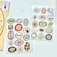 NEW! Sho Little Happiness - Plates | 2 Sheets | Different Design | Transfer | Rub On | Sticker