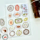 NEW! Sho Little Happiness - Plates | 2 Sheets | Different Design | Transfer | Rub On | Sticker
