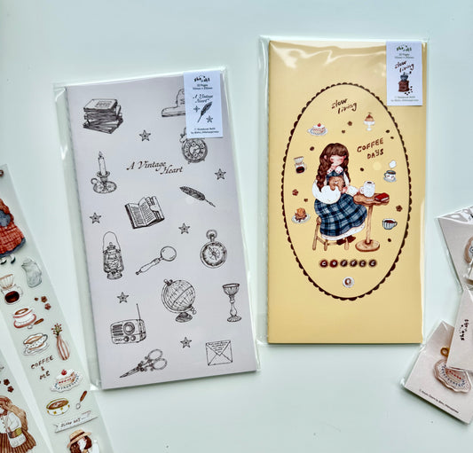 NEW! Sho Little Happiness - TN Insert | Standard Size | Release Paper Book | Journaling Accessories