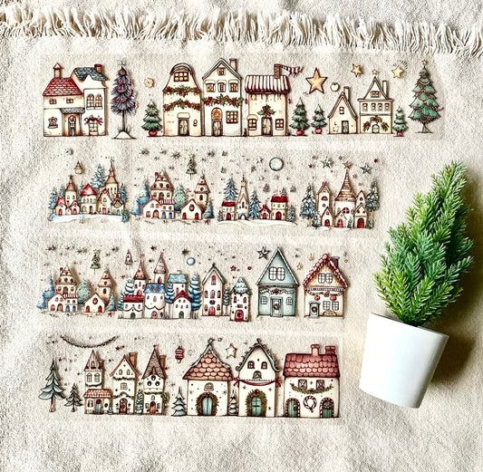 Neverland - Christmas Cabin | 6.5cm PET Tape | Release Paper