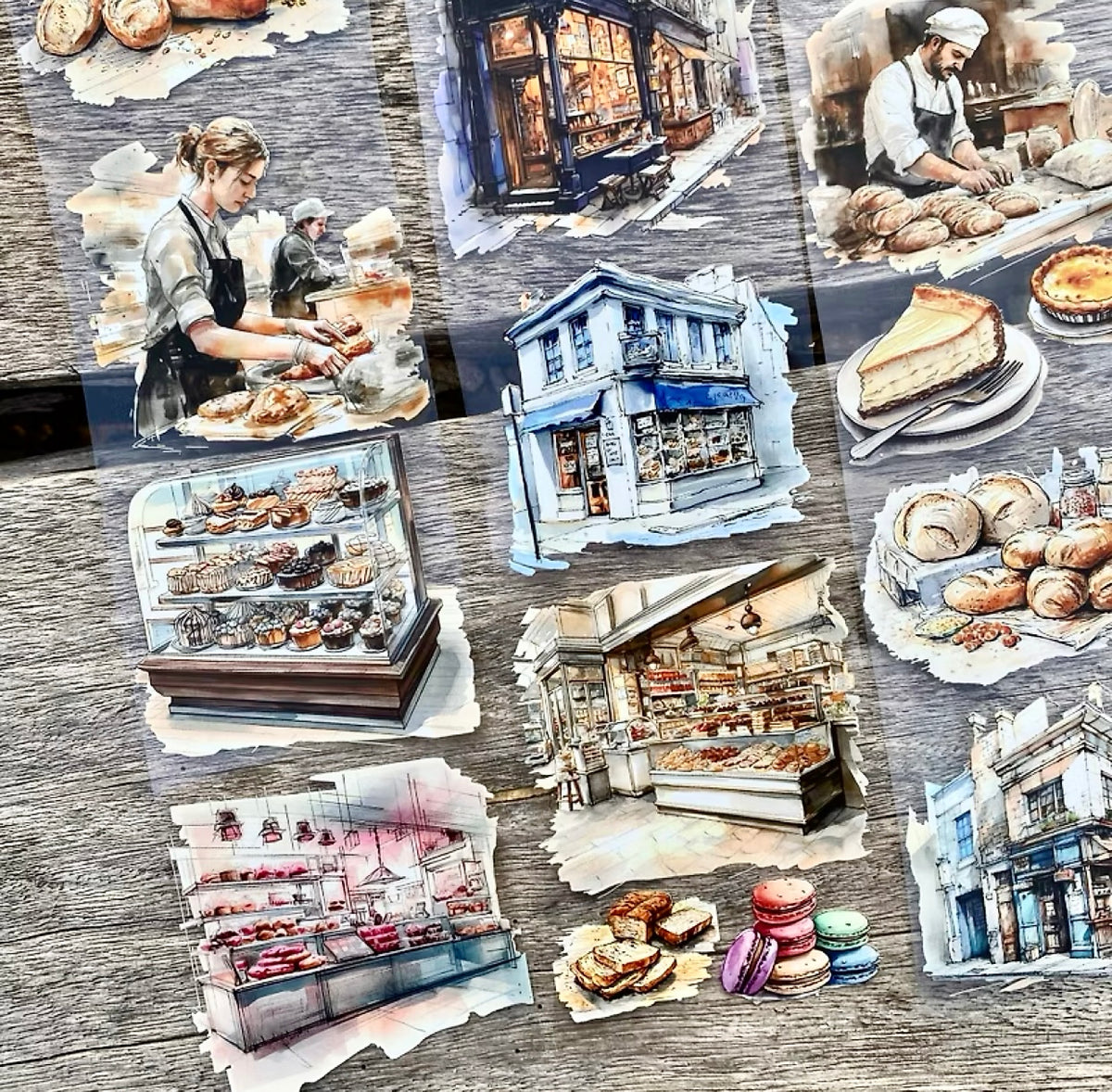 Neverland -Bakehouse | 6.5cm PET Tape | Release Paper