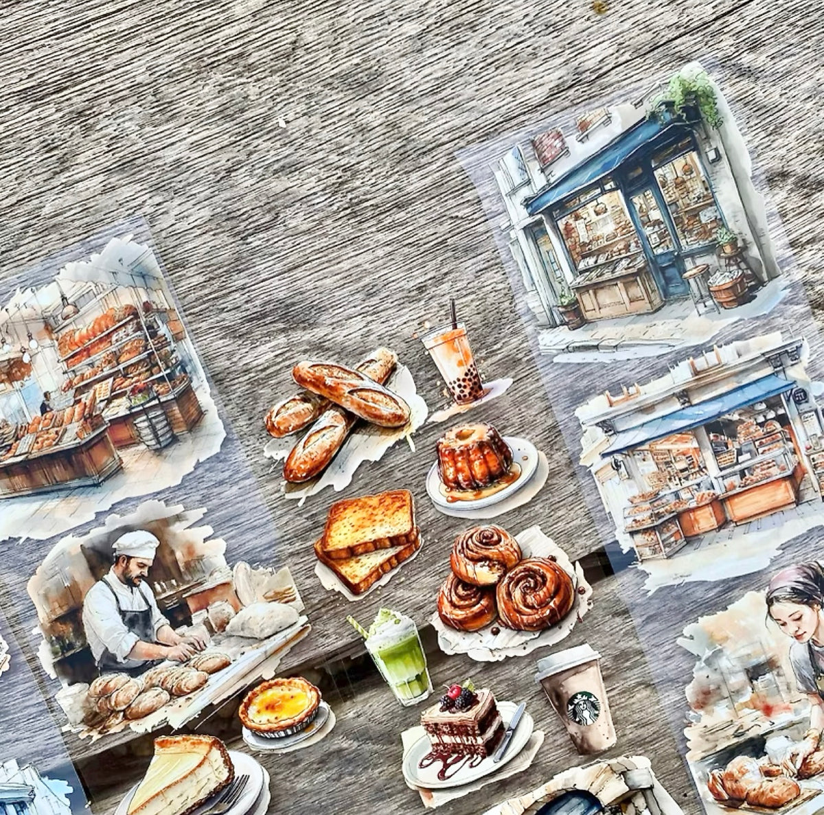 Neverland -Bakehouse | 6.5cm PET Tape | Release Paper