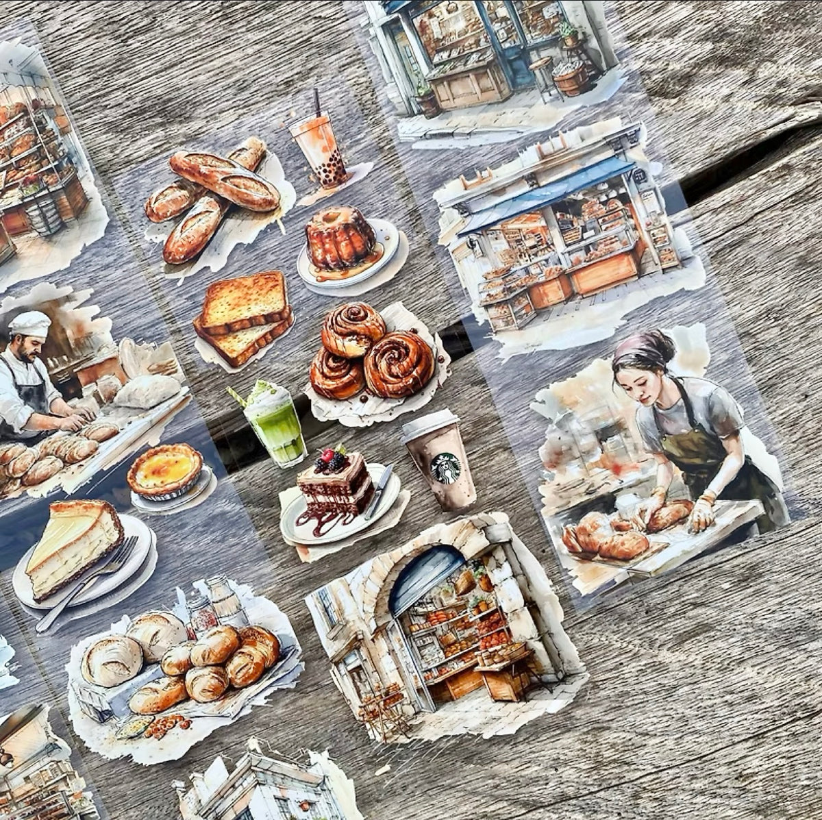 Neverland -Bakehouse | 6.5cm PET Tape | Release Paper