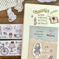 NEW! Molinta - An Elegant Afternoon | Kiss-cut | 4.5cm Washi Tape | Release Paper | 5M