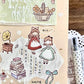 NEW! Molinta - An Elegant Afternoon | Kiss-cut | 4.5cm Washi Tape | Release Paper | 5M