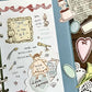 NEW! Molinta - Old Paper Pages | Kiss-cut | 5cm Special Paper Tape | Release Paper | 5M