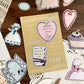 NEW! Molinta - Old Paper Pages | Kiss-cut | 5cm Special Paper Tape | Release Paper | 5M