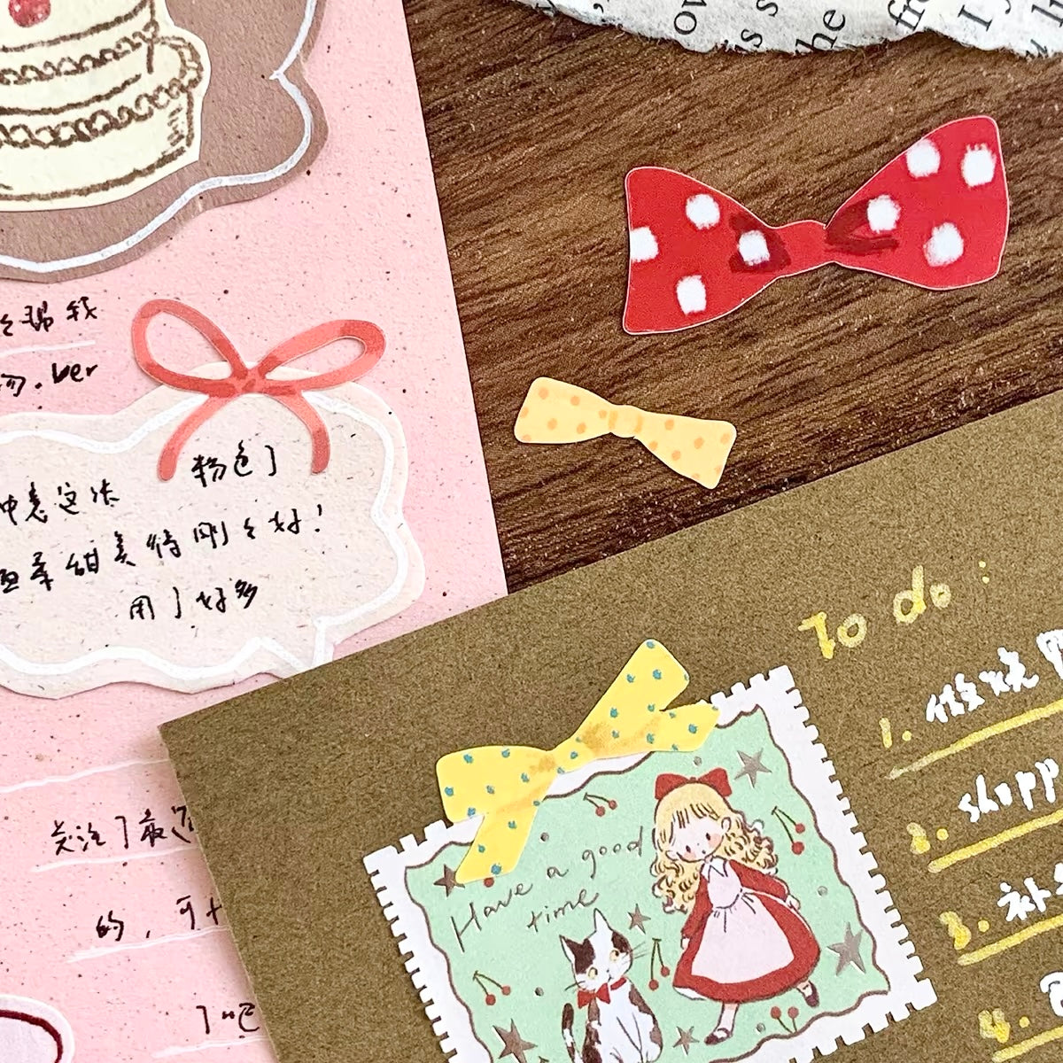 NEW! Molinta - Bowknot | Kiss-cut | 4cm PET Tape | Release Paper | 5M