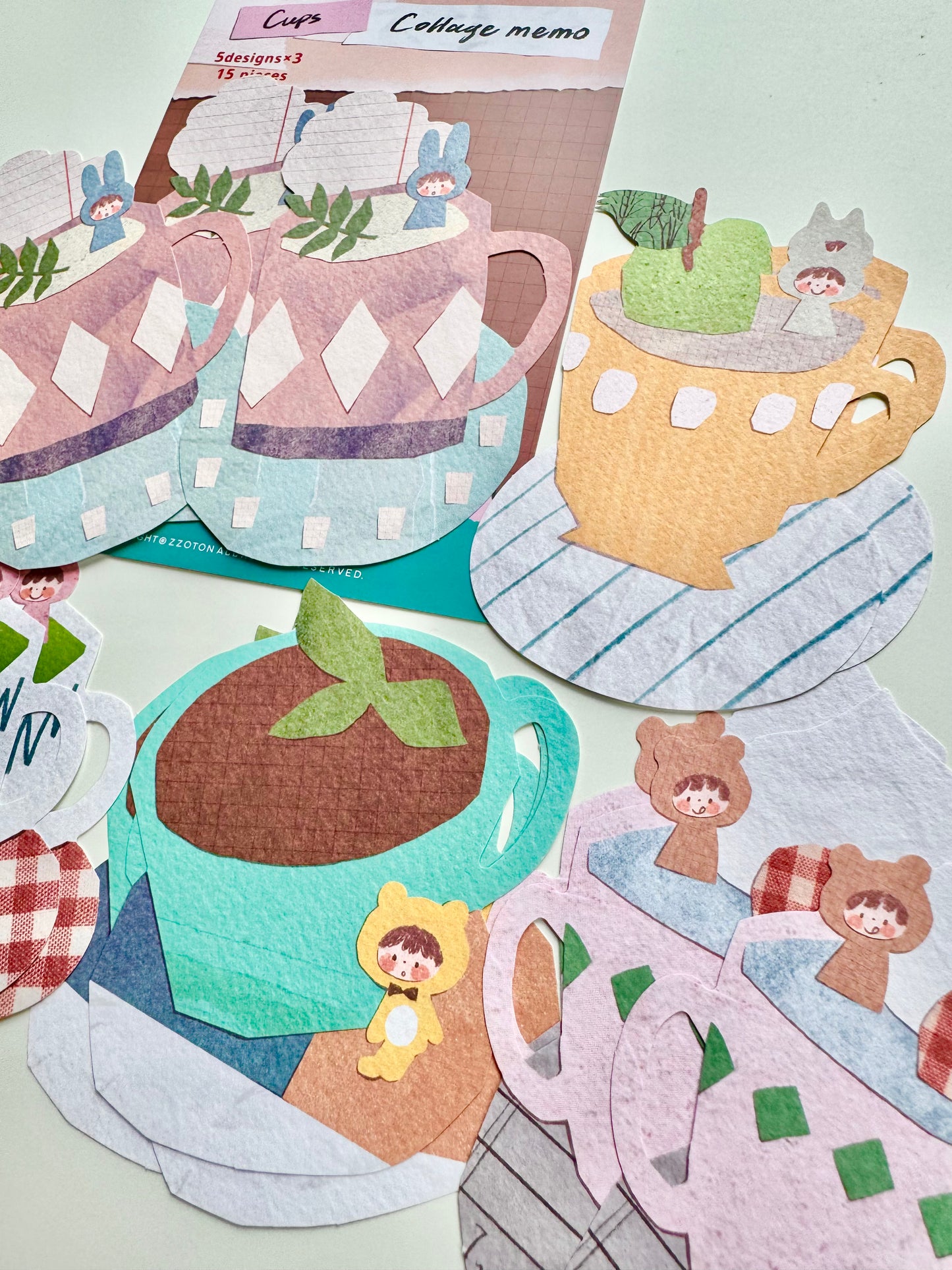 NEW! Molinta - Collage Memo | 15pcs Ephemera Paper