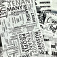 NEW! 07M - Art | A6 Size | 20 Sheets Tracing Paper | Magazine Style | Ephemera Paper