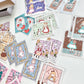 NEW! Molinta - Stamp Sticker | Gold/ Silver Foil | 30pcs Sticker Pack | Stickers