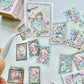 NEW! Molinta - Stamp Sticker | Gold/ Silver Foil | 30pcs Sticker Pack | Stickers