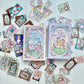 NEW! Molinta - Stamp Sticker | Gold/ Silver Foil | 30pcs Sticker Pack | Stickers