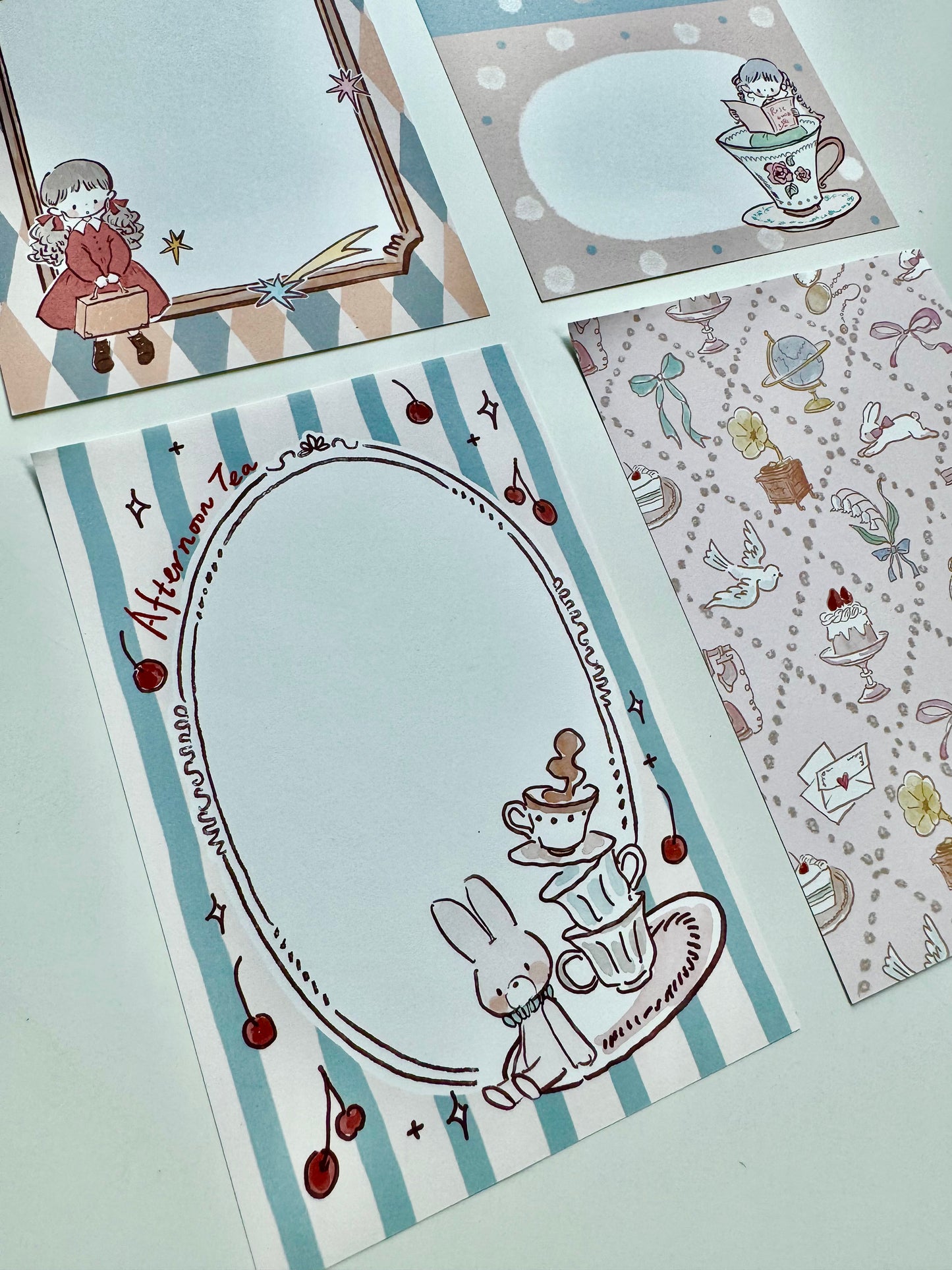 NEW! Molinta - Afternoon Glow | 40 Sheets Memo Pad | Ephemera Paper