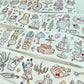NEW! Molinta - An Elegant Afternoon | Kiss-cut | 4.5cm Washi Tape | Release Paper | 5M