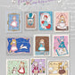 NEW! Molinta - Stamp Sticker | Gold/ Silver Foil | 30pcs Sticker Pack | Stickers