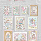NEW! Molinta - Stamp Sticker | Gold/ Silver Foil | 30pcs Sticker Pack | Stickers