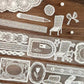 NEW! Molinta - Old Paris Lace | Kiss-cut | Glitter PET | 4cm Tape | Release Paper | 5M